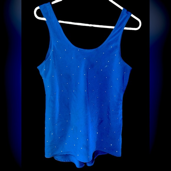 Blue aerie keyhole tank size small - Picture 1 of 2